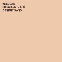 #EEC9AB - Desert Sand Color Image
